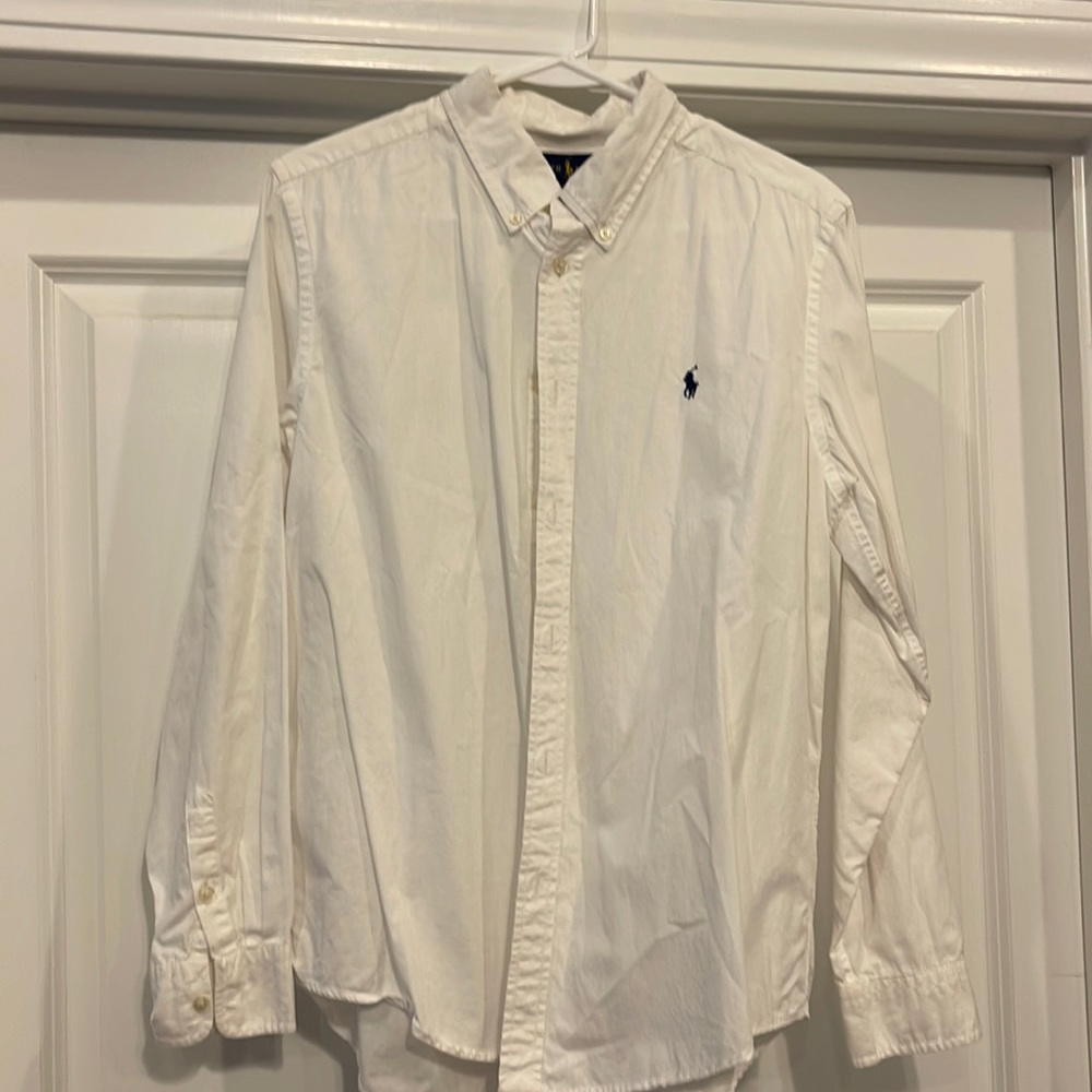 Boys button down polo